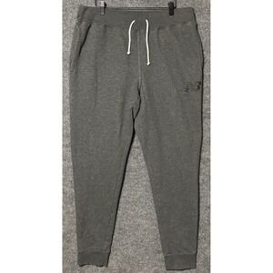 New Balance Men's Grey Jogger Sweatpants Athletic Casual Comfort Size XL